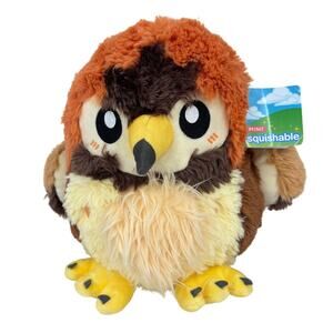 Squishable Mini Hawk Plush Stuffed Animal Toy Bird Orange Brown Yellow 10 Inch